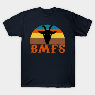 BMFS 70s Retro Sunset T-Shirt